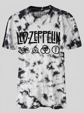 Led Zeppelin Tie-dye Tee Size L